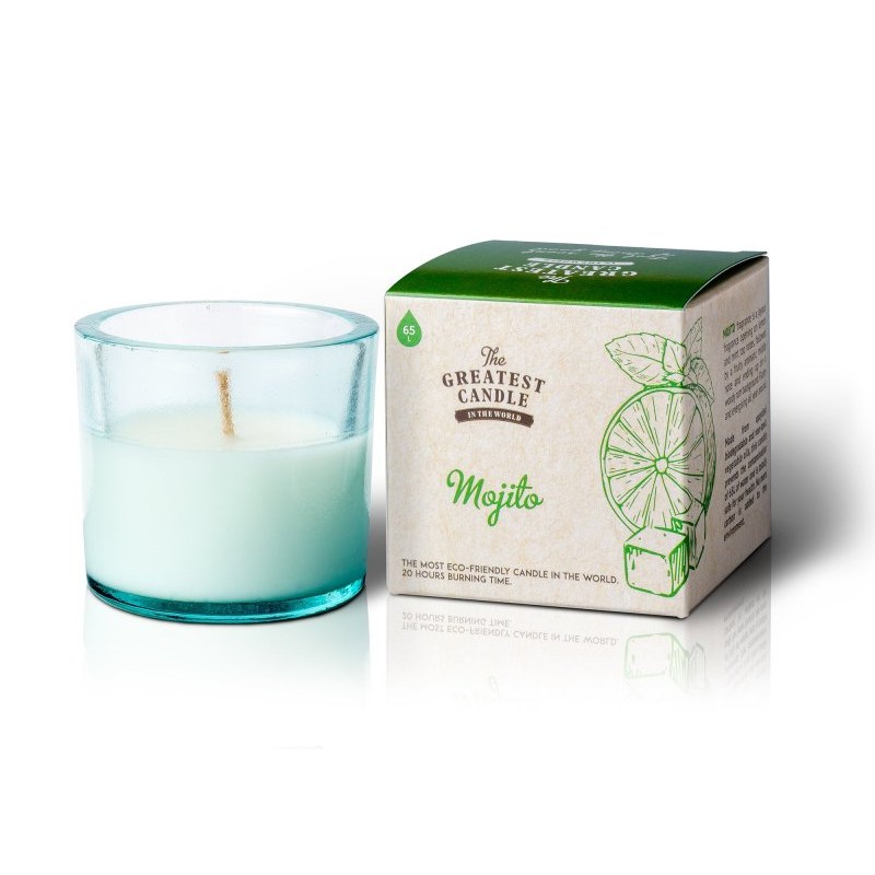 Vonná svíčka ve skle s aroma mojita The Greatest Candle - 75 g Vonná svíčka ve skle s aroma mojita The Greatest Candle - 75 g