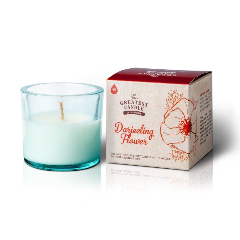 Vonná svíčka ve skle s aroma květu darjeelingu The Greatest Candle - 75 g