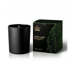 Vonná svíčka v černém skle s aroma jablka The Greatest Candle - 170 g