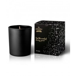 Vonná svíčka v černém skle s aroma fíků The Greatest Candle - 170 g