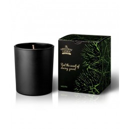 Vonná svíčka v černém skle s aroma mojito The Greatest Candle - 170 g