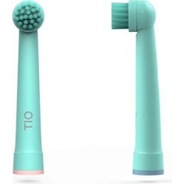 Náhradní hlavice ke kartáčku růžová kompatibilní s kartáčky Oral-B TIO (2 ks)