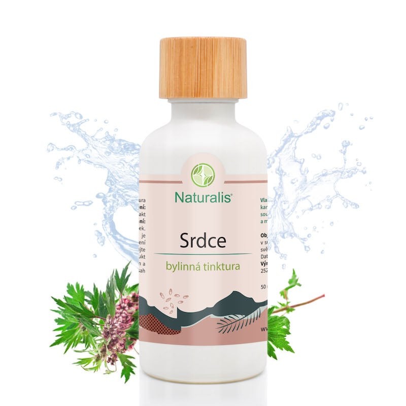Srdce: bylinná tinktura Naturalis - 50 ml Srdce: bylinná tinktura Naturalis - 50 ml
