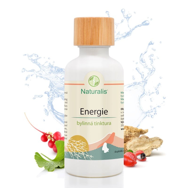 Energie: bylinná tinktura Naturalis - 50 ml Energie: bylinná tinktura Naturalis - 50 ml