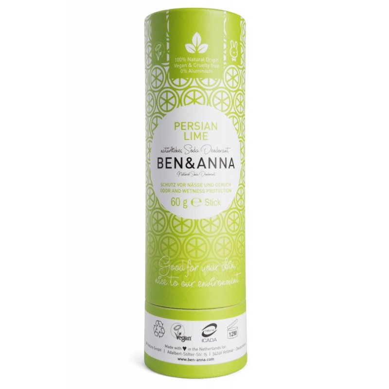 Tuhý deodorant perská limetka Ben & Anna - 60 g