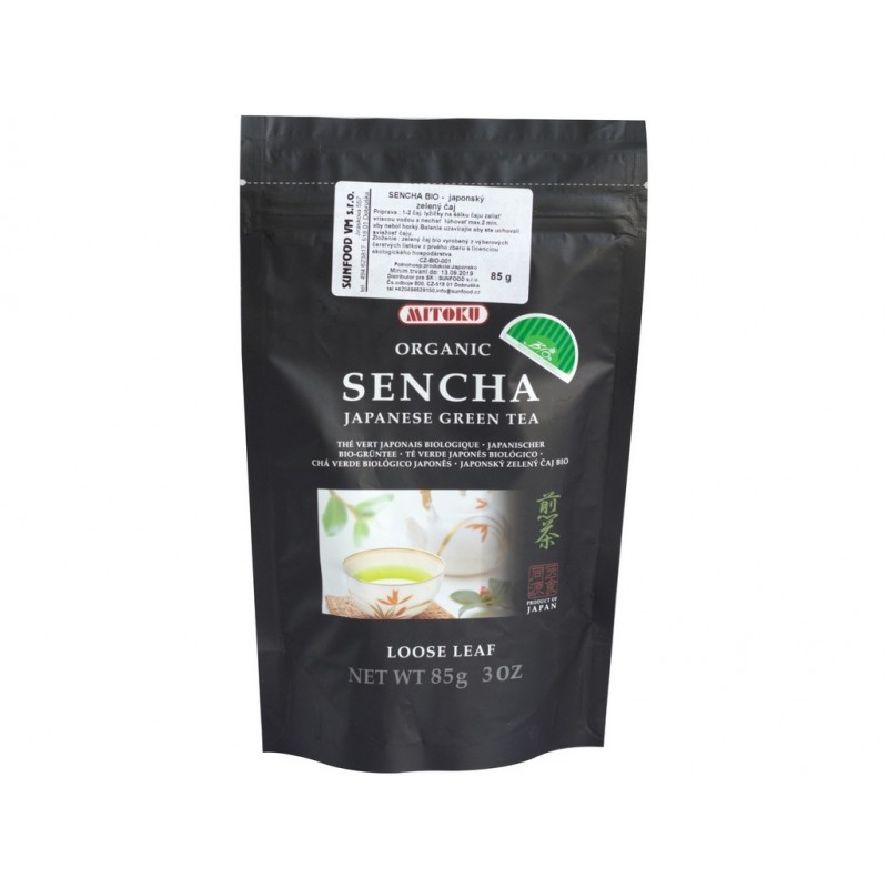 Sencha zelený čaj Sunfood BIO - 85 g