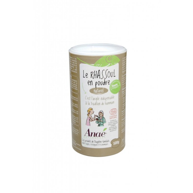 Marocký jíl vhodný jako šampon či peeling Ecodis - 500 g Marocký jíl vhodný jako šampon či peeling Ecodis - 500 g