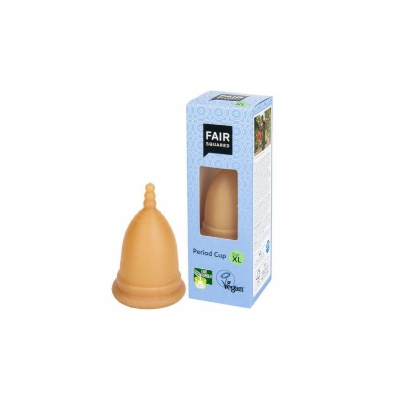Menstruační kalíšek z latexu velikost XL Fair Squared Menstruační kalíšek z latexu velikost XL Fair Squared
