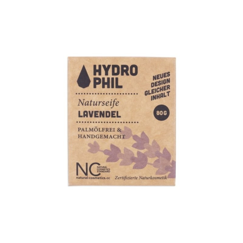 Tuhé mýdlo levandule Hydrophil - 80 g Tuhé mýdlo levandule Hydrophil - 80 g