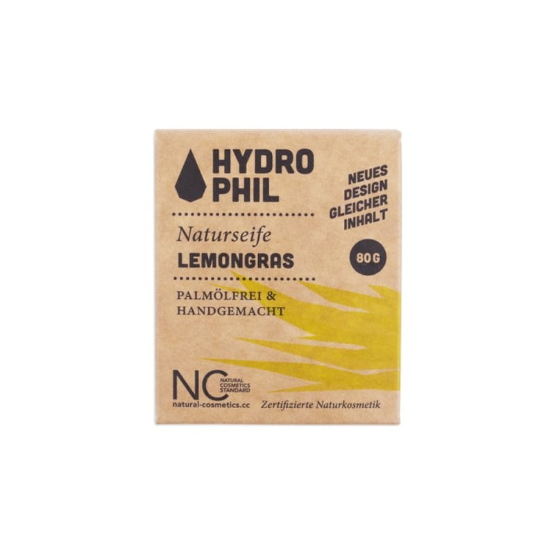 Tuhé mýdlo citrónová tráva Hydrophil - 80 g