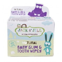 Dětské vlhčené ubrousky na dásně Jack n' Jill - 25 ks