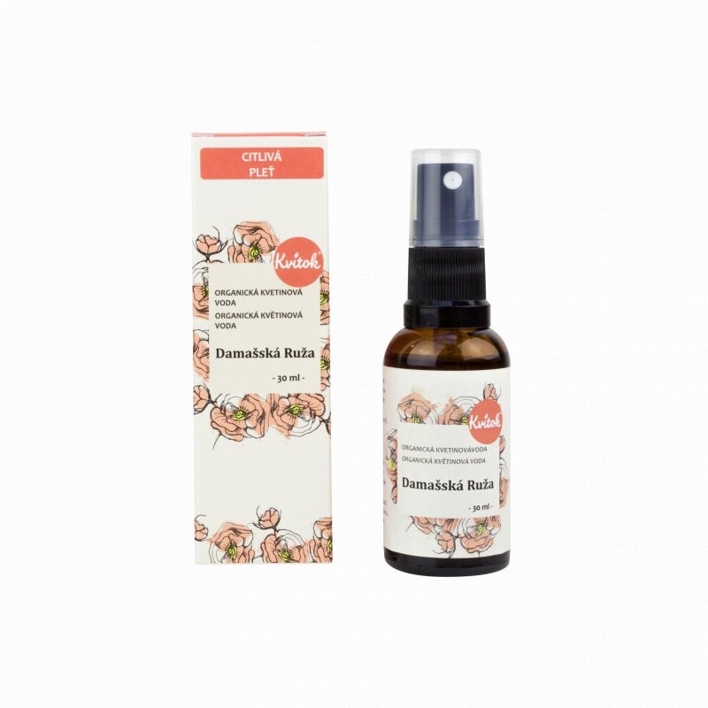 Květová voda damašská růže BIO Kvitok - 30 ml Květová voda damašská růže BIO Kvitok - 30 ml