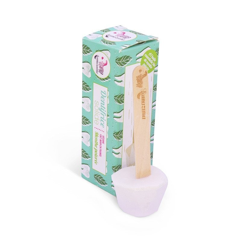 Tuhá zubní pasta s mátou Lamazuna - 17 g