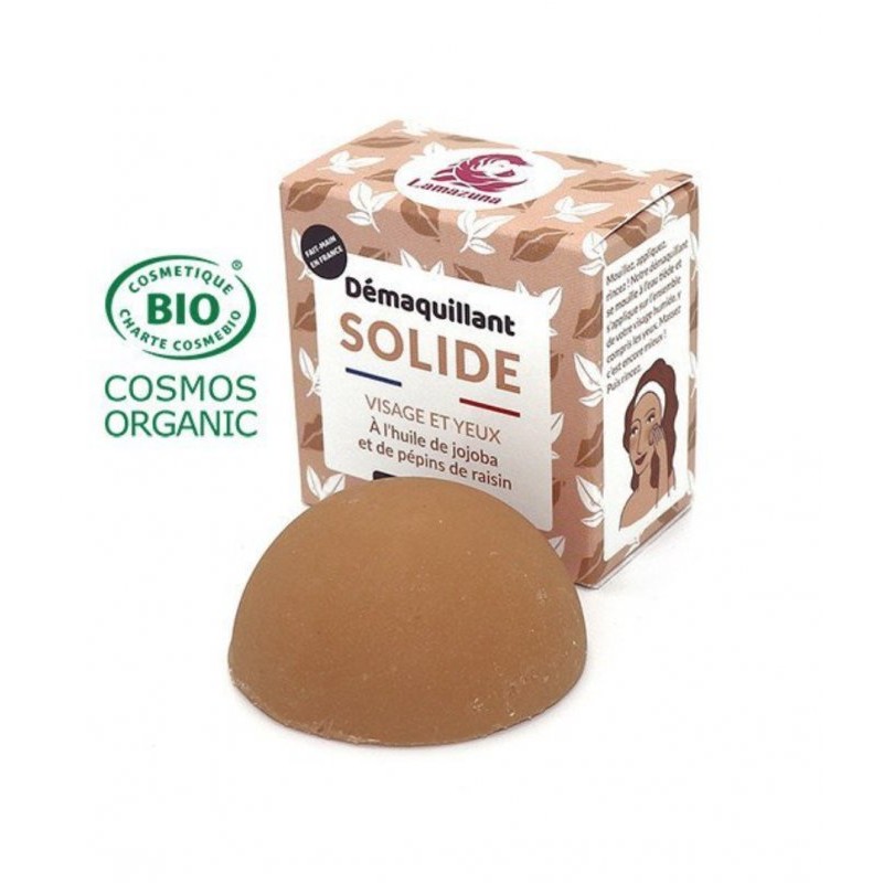 Tuhý odličovač make-upu BIO Lamazuna - 30 g