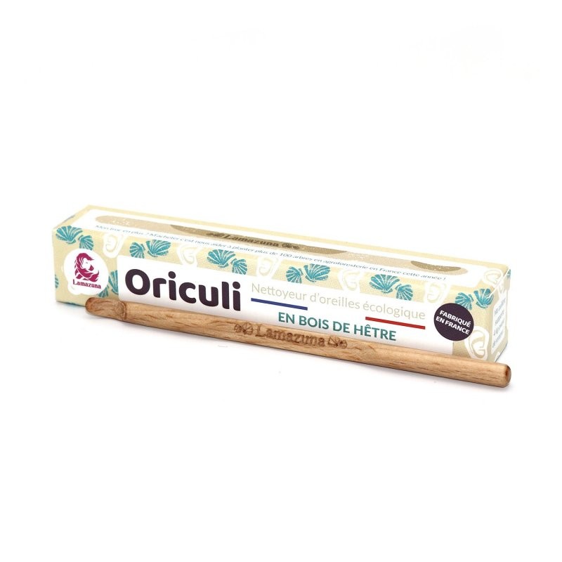 Oriculi zero waste čistič uší z bukového dřeva Lamazuna - 1 ks Oriculi zero waste čistič uší z bukového dřeva Lamazuna - 1 ks