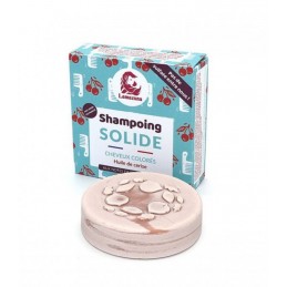 Tuhý šampon pro barvené vlasy s třešňovým olejem Lamazuna - 70 g