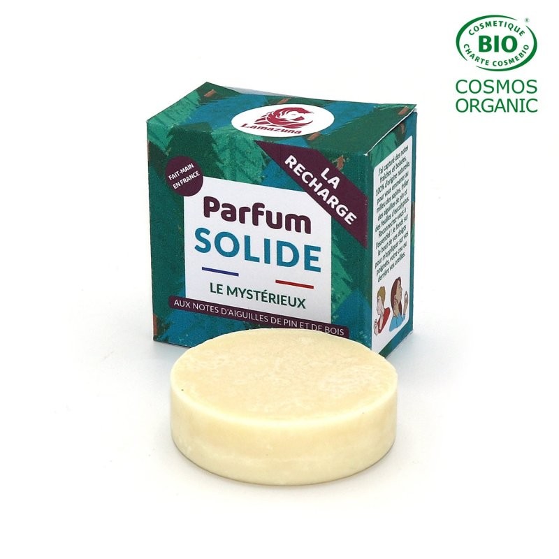 Tuhý parfém s vůní jedle (náhradní náplň) "Tajemný les" Lamazuna - 20 ml Tuhý parfém s vůní jedle (náhradní náplň) "Tajemný les" Lamazuna - 20 ml