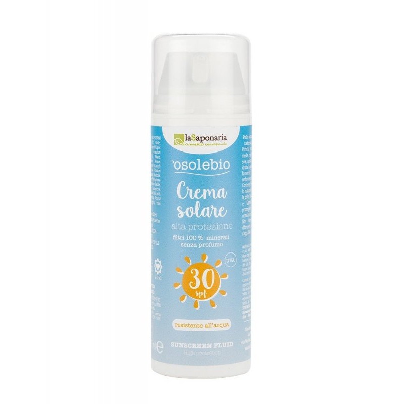 Opalovací krém SPF 30 pro rovnoměrné opálení BIO laSaponaria - 125 ml