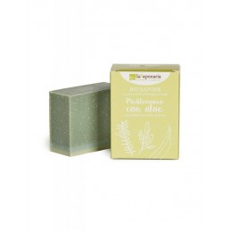 Tuhé olivové mýdlo s bylinkami a aloe BIO laSaponaria - 100 g