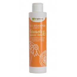Šampon se slunečnicí a sladkým pomerančem BIO laSaponaria - 200 ml