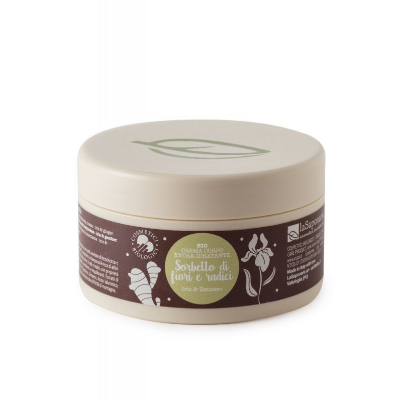 Hydratační tělový krém s kosatcem a zázvorem BIO laSaponaria - 180 ml Hydratační tělový krém s kosatcem a zázvorem BIO laSaponaria - 180 ml
