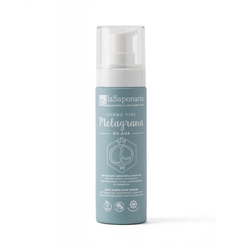 Bioaktivní pleťový krém pro omlazení s granát. jablkem BIO laSaponaria - 50 ml Bioaktivní pleťový krém pro omlazení s granát. jablkem BIO laSaponaria - 50 ml