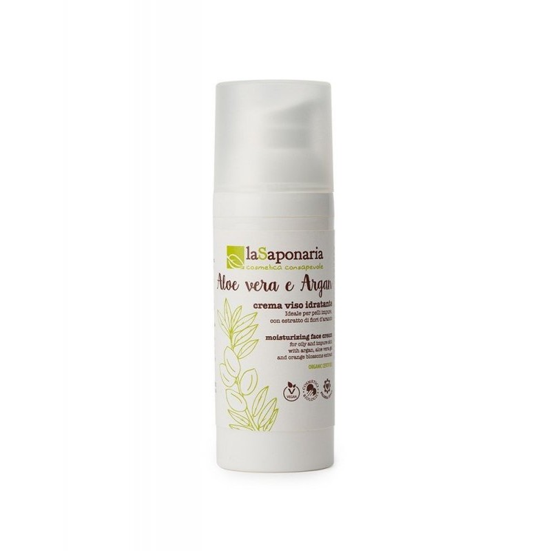 Hydratační krém pro smíšenou a mastnou pleť BIO laSaponaria - 50 ml Hydratační krém pro smíšenou a mastnou pleť BIO laSaponaria - 50 ml