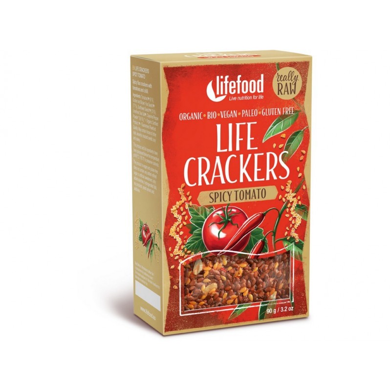Life crackers mexické Lifefood BIO - 90 g