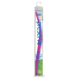 Zubní kartáček tvrdosti ultra soft fialové barvy Preserve