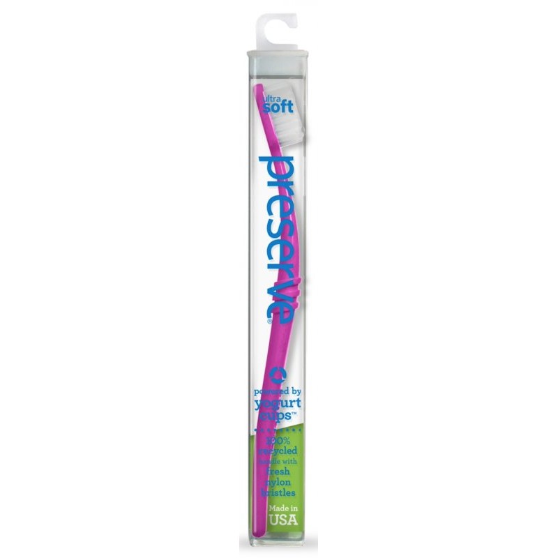 Zubní kartáček tvrdosti ultra soft fialové barvy Preserve Zubní kartáček tvrdosti ultra soft fialové barvy Preserve