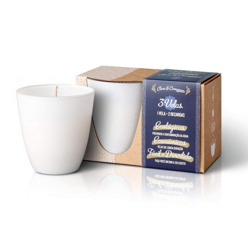 Sada na výrobu svíček s vůní hřebíčku a skořice The Greatest Candle Sada na výrobu svíček s vůní hřebíčku a skořice The Greatest Candle